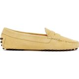 Derimod Kadın Sarı Süet Deri Loafer 26PFD290210 - Sarı - Sarı