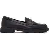 Derimod Kadın Siyah Deri Maskülen Loafer 26PFD180418