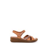 Derimod Kadın Taba Bilekten Bantlı Deri Comfort Sandalet 26SFD320418