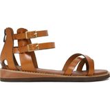 Derimod Kadın Taba Deri Bodrum Sandalet 26SFD333118