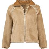 Derimod St-Moritz Kadın Bej Oversize Teddy Mont 25WGP5635FF - L