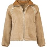 Derimod St-Moritz Kadın Bej Oversize Teddy Mont 25WGP5635FF - XS