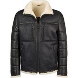 Derimod Zermatt Erkek Siyah Hakim Yaka Teddy Mont 25WGP6556FF - 3XL