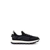 Derimod Zero Erkek Siyah Bağcıklı Kalın Tabanlı Kumaş Sneaker 25SFD69406F