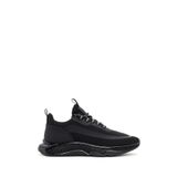 Derimod Zero Erkek Siyah Kalın Tabanlı Bağcıklı Kumaş Sneaker 25WFD69106F