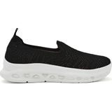 Derimod Zero Kadın Siyah Kalın Tabanlı Sneaker 25SFE49546F - 36