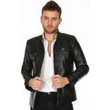 Derimont Deri Erkek Düz Model Casual Deri Mont - 2XL - Renkli