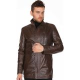 Derimont Deri Erkek Düz Model Deri Kaban - 2XL - Renkli