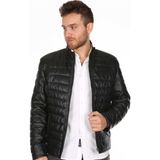 Derimont Deri Erkek Şişme Deri Mont - XL - Renkli