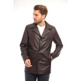 Derimont Erkek Deri Mont - EM02024 - XL - 213-Kahverengi