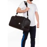 Derims Siyah Büyük Boy Ayarlanabilir Askılı Fitness Spor Günlük Seyahat Spor Çantası
