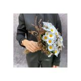 Derin Flowers Gelin Çiçeği Papatya Gelin Buketi Ve Yaka Çiçeği