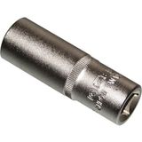 Derin Lokma Anahtar 14MM 1/2'' 6 Köşe, Dayanıklı ve Kullanışlı Araç - Ahşap