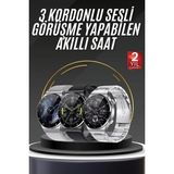 Derin Stok Akıllı Saat Adımsayar Nabız Ölçer Titreşim Özellikli Çağrı Cevaplama Sosyal Medya - Seçenek