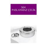 Derin Stok Inox Çelik Küllük – 13CM x 4 cm | Modern, Hijyenik ve Dayanıklı Tasarım