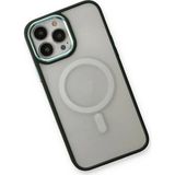 Derin Stok Iphone 14 Kılıf Room Magneticsafe Silikon - Köknar Yeşili
