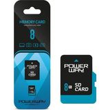 Derin Stok Powerway 8 GB Micro SD Hafıza Kartı Pwr-8 Yüksek Hız Sınıf 10 Uyumlu SDHC Kart - Seçenek