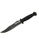 Derin Stok Sr S008B Lejyoner Tırtıklı Bıçağı 29 cm - Kauçuk Sap, Perçinli