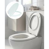 Derin Stok Universal Klozet Kapağı Kolay Montaj Kaydırmaz Alt Ped Dayanıklı Banyo Aksesuarı