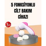 Derin Temizleme Ve Masaj İçin 5 Başlıklı Yüz Cilt Bakım Aleti Mir98040804