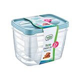 Derin Trend Saklama Kabı Seti 2 x 3,5 L - Şeffaf - 3,5 lt