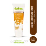 Derinex Lekeli Ciltler SPF50 50 ml Güneş Koruyucu Krem