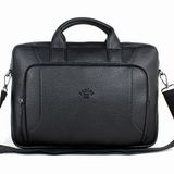 DERİ,SE club 1993 Evrak ve Laptop Çantası 15,6 inç Unisex (Siyah)
