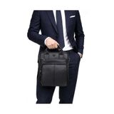 deri,se club Erkek Omuz Askılı Siyah 11,5 Inç Ipad Tablet Notebook Laptop Çantası