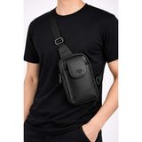 Derise Club Erkek Siyah Omuz Çantası Göğüs Çantası Body Bag Çanta