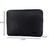 Derise Club Küçük Boy Siyah MacBook 13” 13,3 iPad Air 5 ve Notebook Tablet Kılıfı