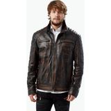 Deriza Lorenzo Vintage Deri Mont - Taba - 3XL