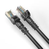 DERKAB 7 Metre CAT6 Network-Ağ-Ethernet Kablosu Siyah