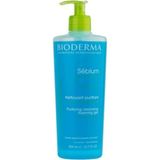 Derma Bioderma Sebium Karma, Yağlı ve Akne Eğilimli Ciltler , Siyah Nokta Karşıtı Yüz Temizleme Jeli 500 ml - Akne Karşıtı