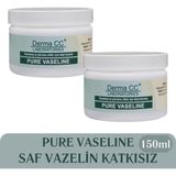 Derma cc Laboratorıes Sensitive Pure Vaseline - Saf Katkısız Vazelin 150ML x 2 Adet