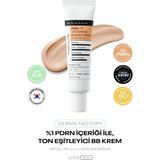 DERMA FACTORY %1 PDRN Cilt Tonu Eşitleyici Sıkı görünüm destekleyen BB Krem SPF50+ PA++++ LIFT-TONING BLEMISH CREAM