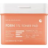 DERMA FACTORY %1 Pdrn Somon DNA ve Hyalüronik Asit İçeren Sıkılaştırıcı Tonikli Ped Toner Pad