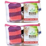 Derma Naturel 2x4 Parça Banyo Bakım Seti