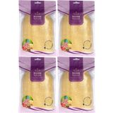 Derma Naturel Loofah Kabak Havlu 4xMS-11 Banyo Eldiveni