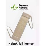 Derma Naturel Loofah ( Kabak) İpli Kemer Ms 12 Krem