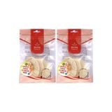 Derma Naturel Loofah Yüz Temizleme ve Siyah Nokta Peeling, Doğal Kabak Lifi, 2'li Set