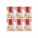 Derma Naturel Loofah Yüz Temizleme ve Siyah Nokta Peeling, Doğal Kabak Lifi, 6'lı Set
