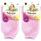 Derma Naturel Sabunluk Banyo Lifi MS-30, 2 Li Set, Pembe