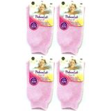 Derma Naturel Sabunluk Banyo Lifi MS-30, 4'lü Set, Pembe