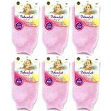 Derma Naturel Sabunluk Banyo Lifi MS-30, 6'lı Set, Pembe