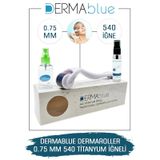 Dermablue 0.75mm Dermaroller 540 Titanyum Iğneli Orijinal Derma R
