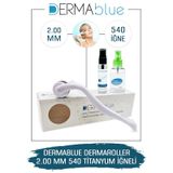 Dermablue 2.00mm Dermaroller 540 Titanyum Iğneli Orijinal Derma R