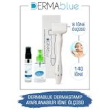 Dermablue Ayarlanabilir Dermastamp Titanyum 140 Iğneli Derma Stam