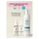 Dermacia Labs Akne ve Leke Karşıtı Mini Cilt Bakım Seti %10 Azelaik+%5 Niacinamide+Köpük Foam