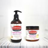 Dermacild Hair Repair Kit Argan ve Keratin Şampuan ve Saç Maskesi 2in1 Set