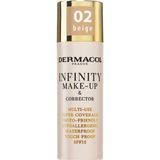 Dermacol Infinity Make-Up And Concealer 02 Beige Infınıty Makyaj ve Kapatıcı 02 Bej
